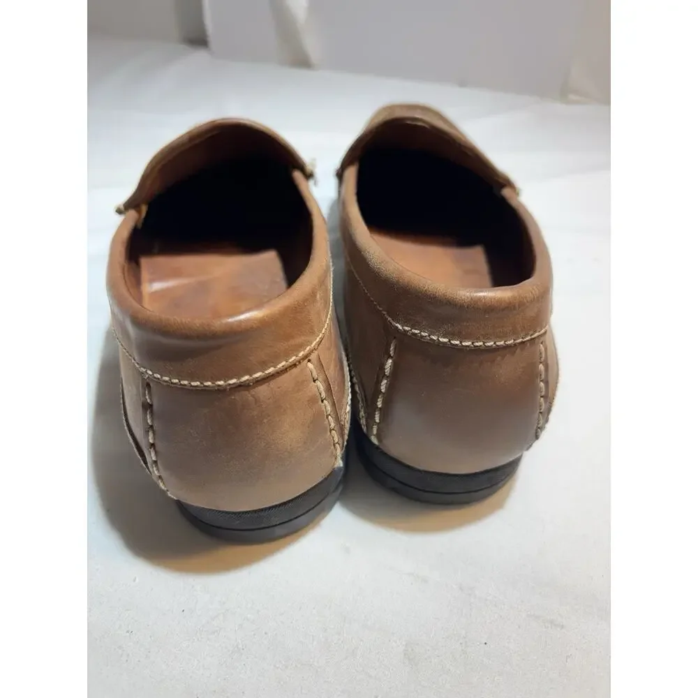 Dockers Men's Brown Leather Loafers Sz 10